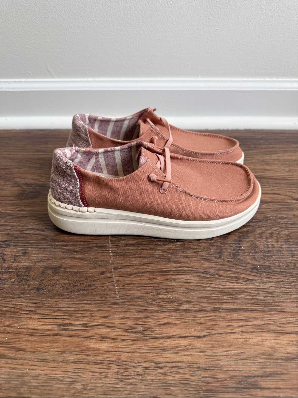 Heydude Wendy Rise Terracota Casual Shoes Size 7M Women’s